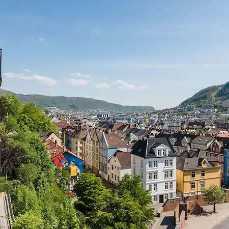 Modern Panoramic View In Heart Of * Bergen